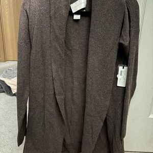 Brochure Walker Brown Open Front Cardigan